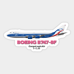 Boeing B747-8F - CargoLogicAir Sticker